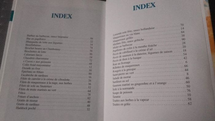 livre de recettes les poissons - photo numéro 2