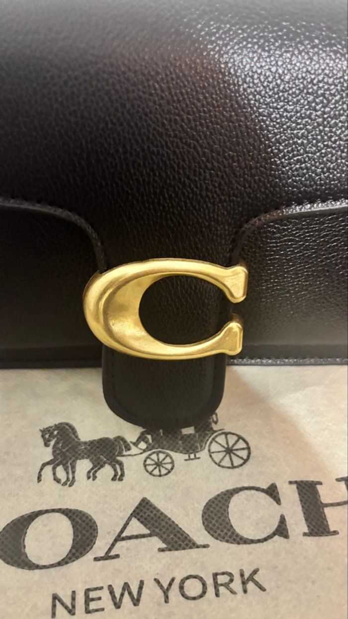 Sac inspiration Coach noir - photo numéro 3