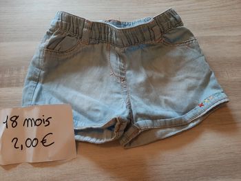 Short 18mois