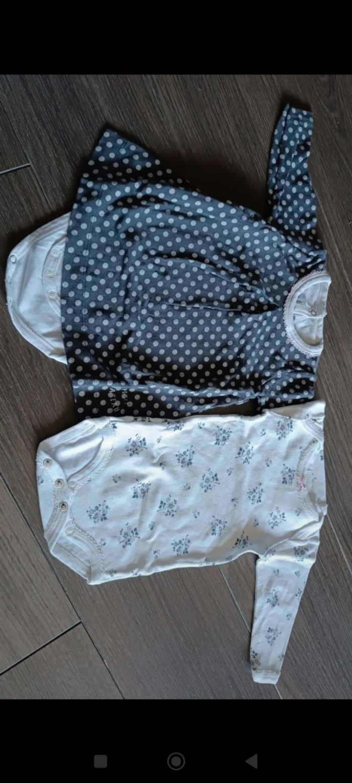 Bodies petit bateau x2
