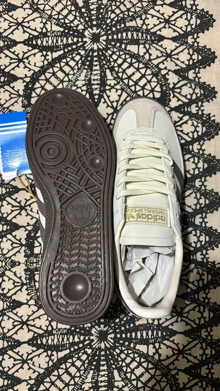 Adidas Samba OG Crème blanc/marron 38 - photo numéro 6