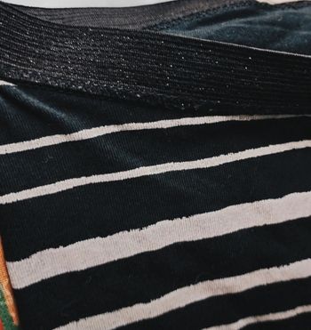 Leeging rayé taille pailleté "Mango" neuf