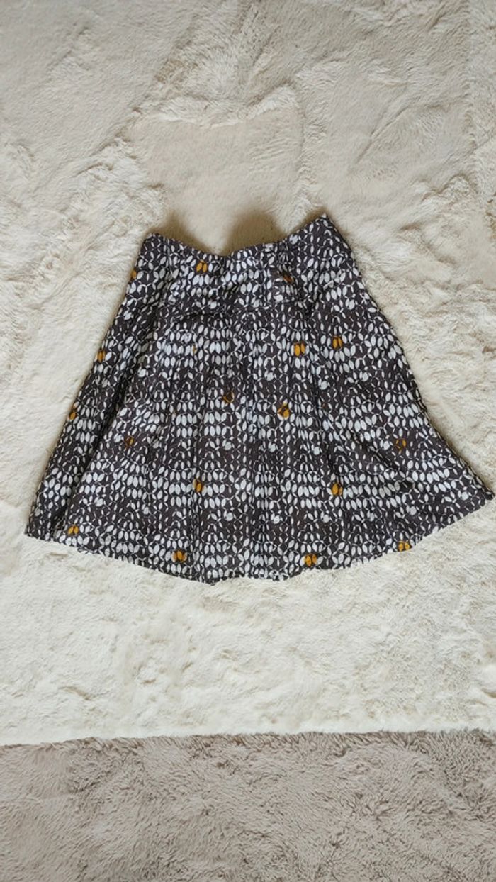 Jupe en coton a motif - photo numéro 4