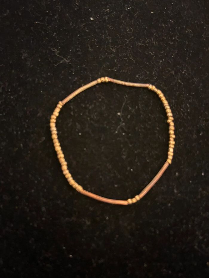 bracelet couleur cuivre - photo numéro 2