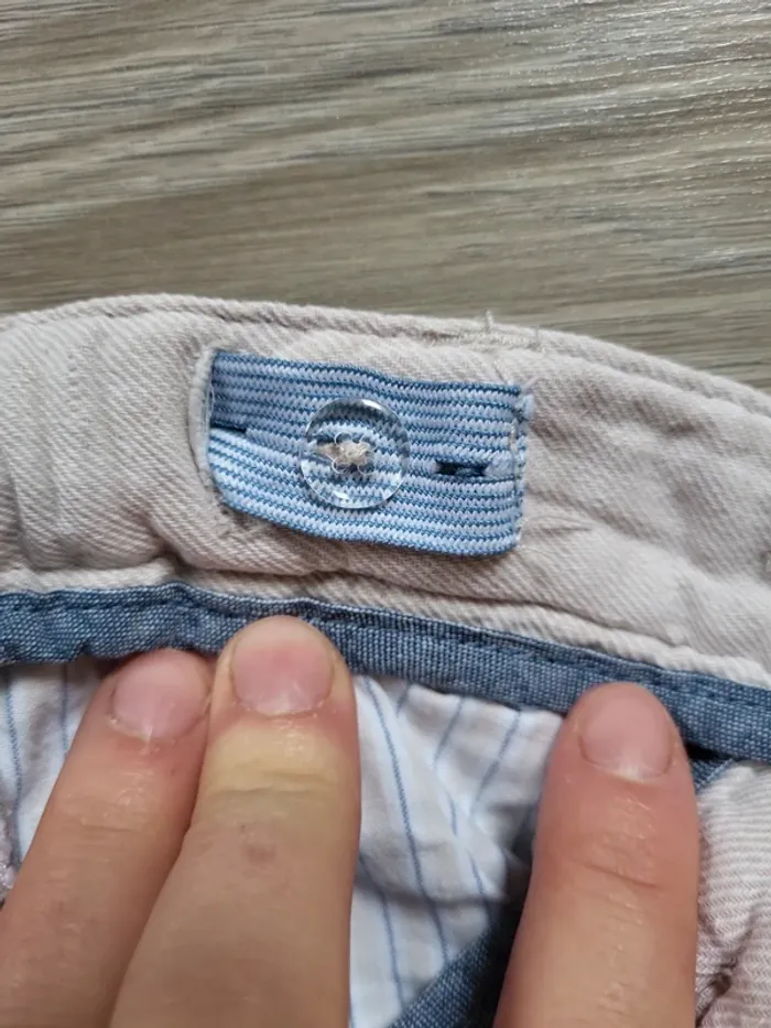 Pantalon lin beige 3 ans - photo numéro 7