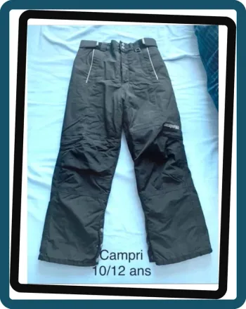 Pantalon de ski enfant Campri  10/12 ans