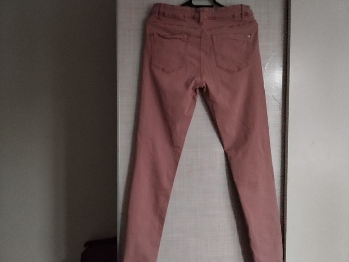 Lot jeans rose cache cache et chemise neuve - photo numéro 2