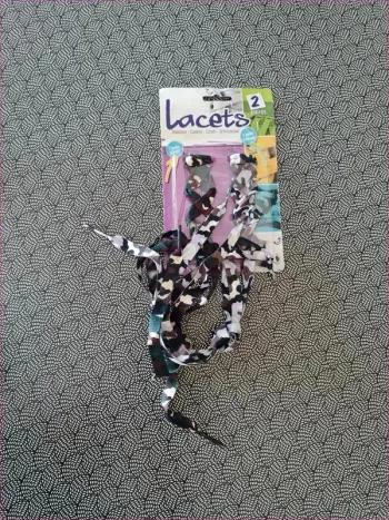 Lot lacet camouflage