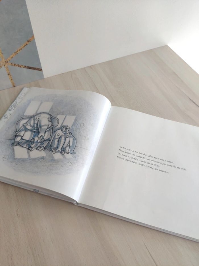 Livre enfant sur la guerre Mémoire d'éléphant Pog Blondelle - photo numéro 4