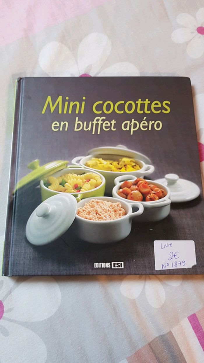 Livre de cuisine mini cocottes