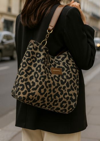 Sac a main – imprimé léopard chic et tendance