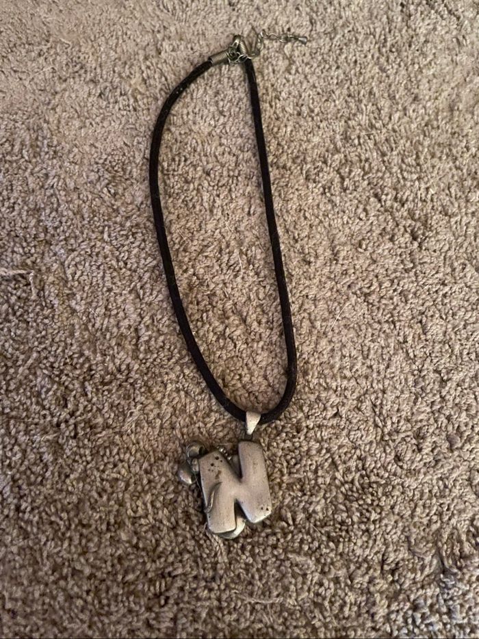 Collier Diddl - Lettre N