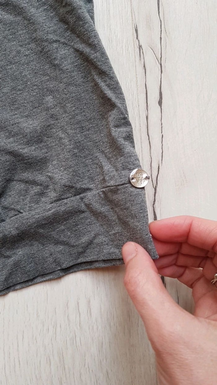 Sweat fin à capuche mi saison fille ikks xs 12ans - photo numéro 2