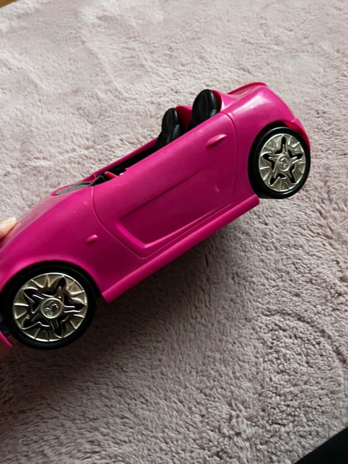 Voiture de barbie rose - photo numéro 2