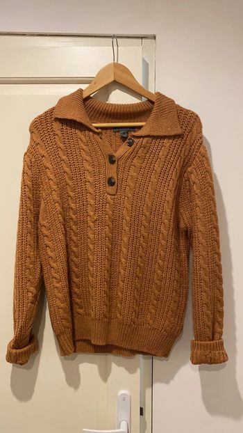 Pull mailles torsadées