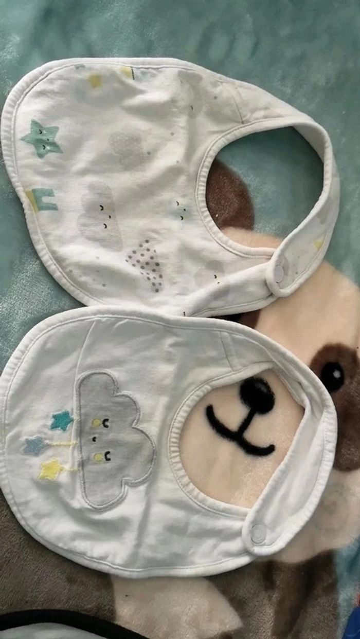 Lot 9 pièces thème nuages étoiles - photo numéro 11