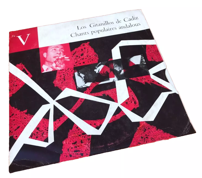 Vinyle 33 tours (25cm) Los Gitanos de Cadiz Chants Populaires Andalous (1956)