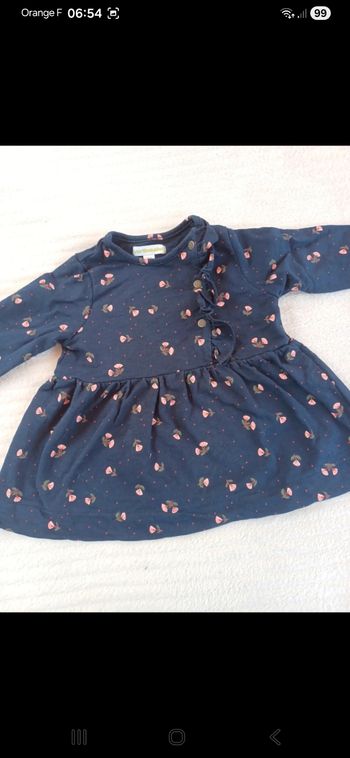 Robe bébé taille 9 mois