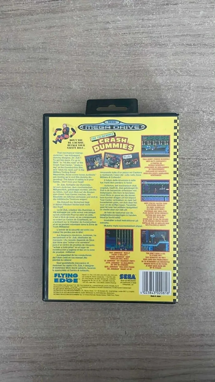 Crash Dummies pour megadrive - photo numéro 3
