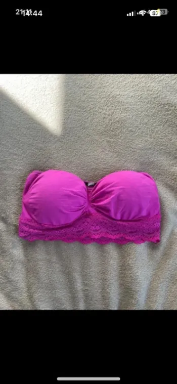 Brassière bandeau femme