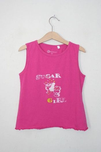 Débardeur rose 5 ans Pure Basic