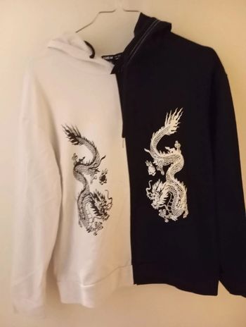 Sweat motif dragon shein taille S