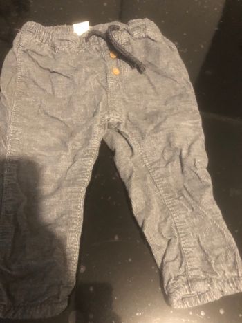 Pantalon 9 mois gris 