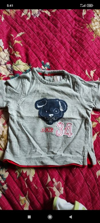 Lot 8 vêtements été 1 mois garçon