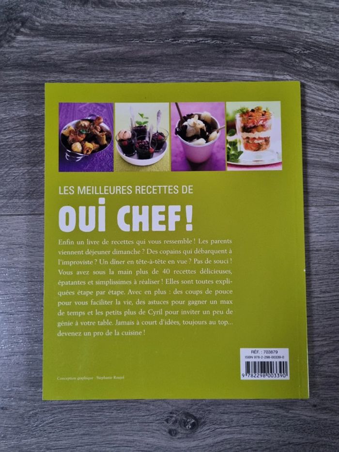 Livre "Les Meilleures Recettes De Oui Chef !" - photo numéro 2
