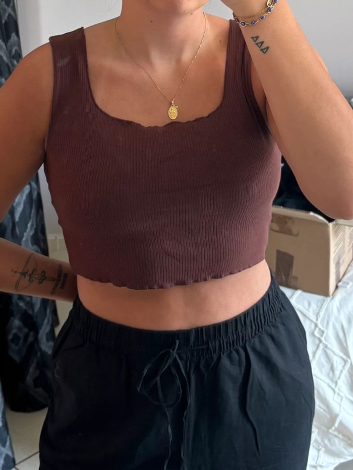 Top marron