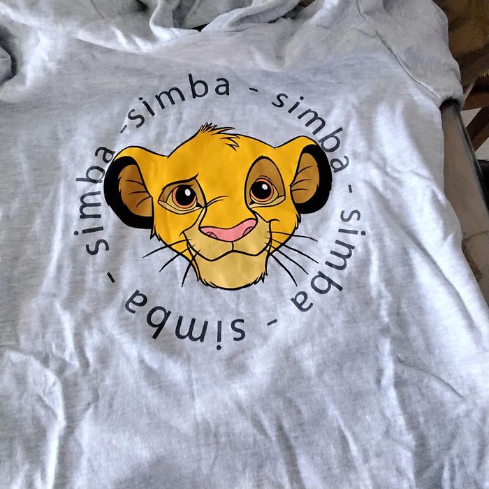 Sweat à capuche taille S Simba Disney - photo numéro 3