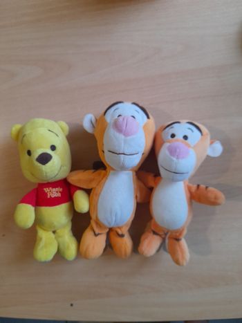 Peluches winnie l'ourson