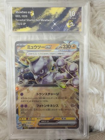 Mewtow ex 001/020 terastal starter set mewtow ex 