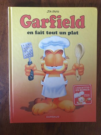 Garfield en fait tout un plat