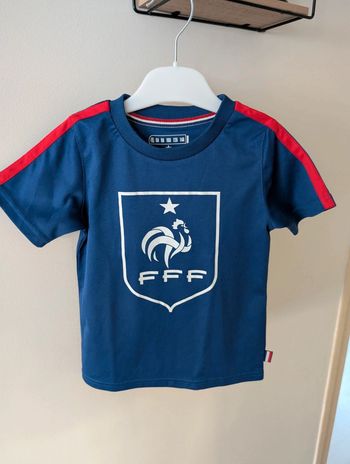 T shirt Foot FFF 4 ans