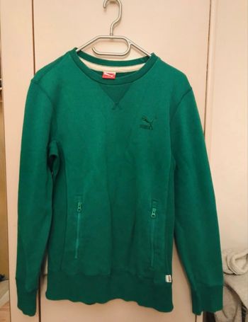 Pull puma avec poches devant 
