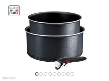 Casseroles Tefal avec poignée amovible