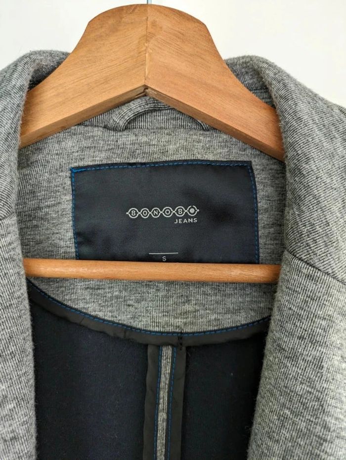 Veste/Blazer homme tailleur grise Bonobo - photo numéro 2