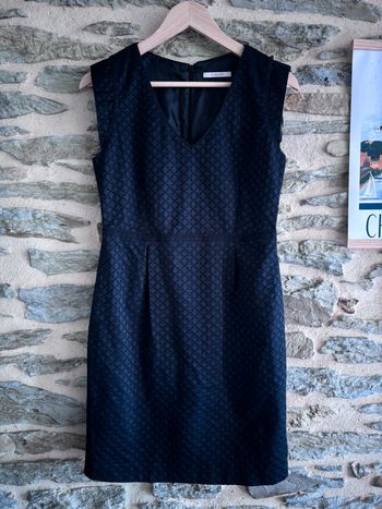 Robe noire camaïeu taille 38