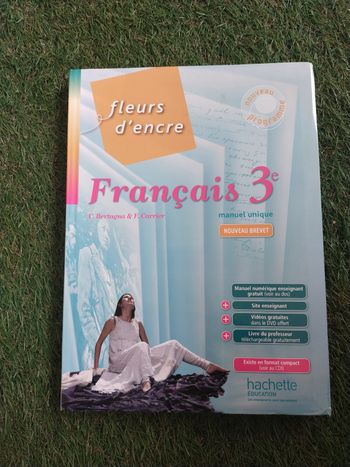 Fleurs d'encre manuel français 3 ème
