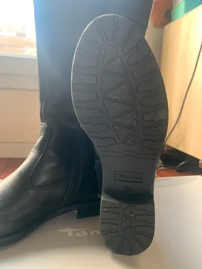 Bottes noir tamaris - photo numéro 2