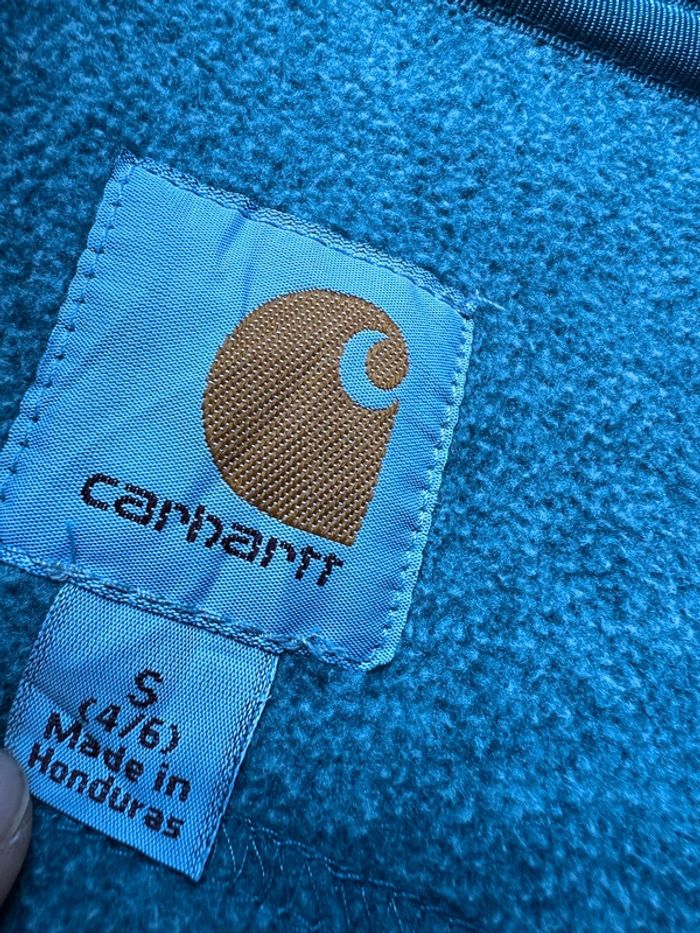 Gilet veste Polaire Sans Manches Carhartt Gris – Taille S - photo numéro 8