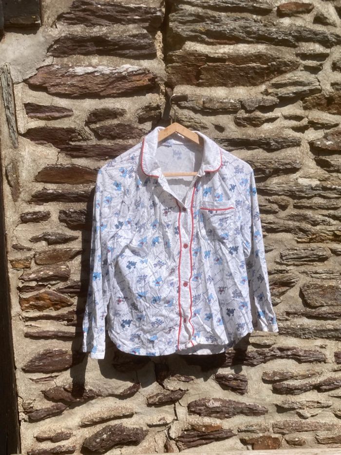 Haut de pyjama vintage Chipie – Années 90 – Taille 14 ans - photo numéro 2
