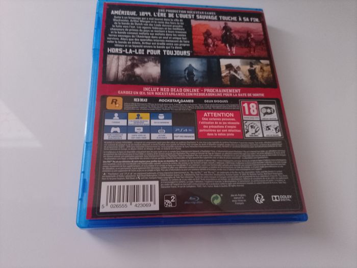 red dead redemption 2 ps4 - photo numéro 3