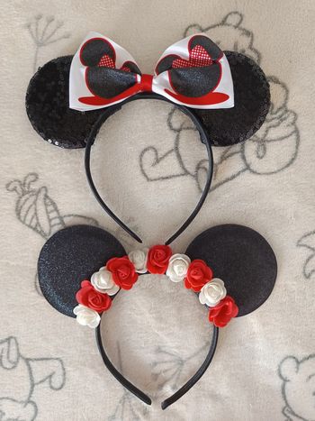 2 serres tête Minnie