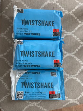 Lot lingette twistshake