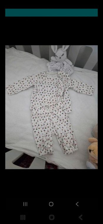 Pyjama 2 pièces 6 mois fille