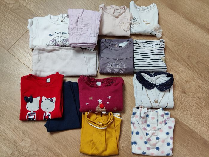 Lot vêtements fille 6 mois