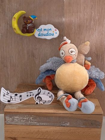Doudou musical 🎶 autruche Noukie’s