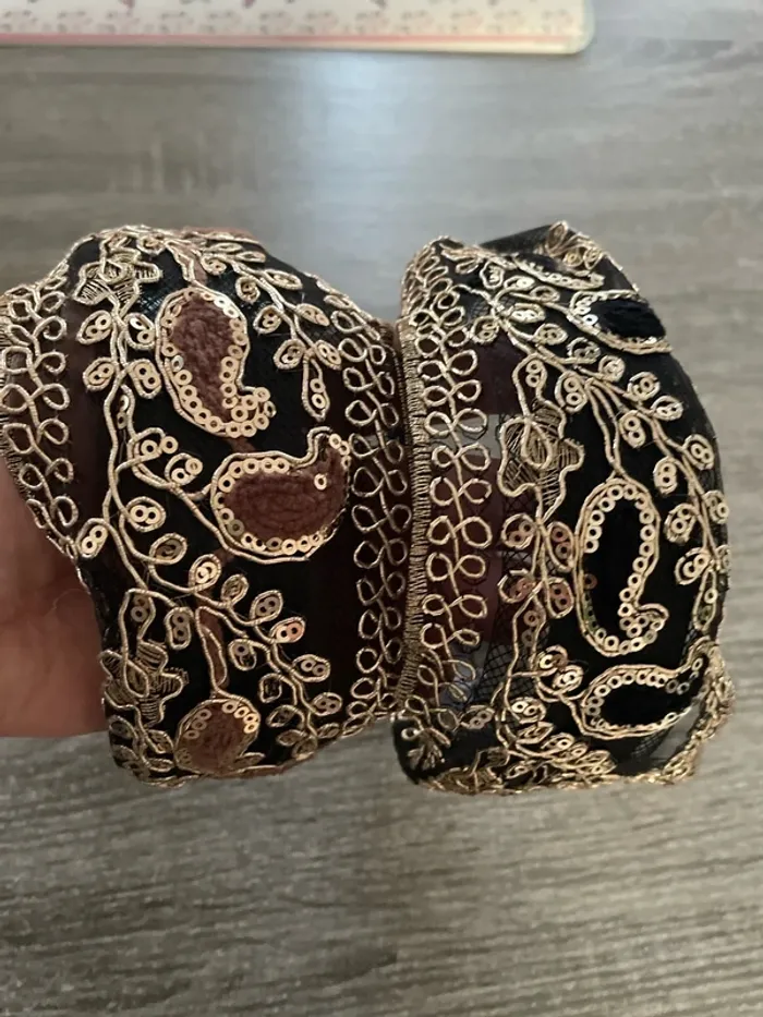 Magnifique lot de 2 serres tête doré neufs jamais portés - photo numéro 9